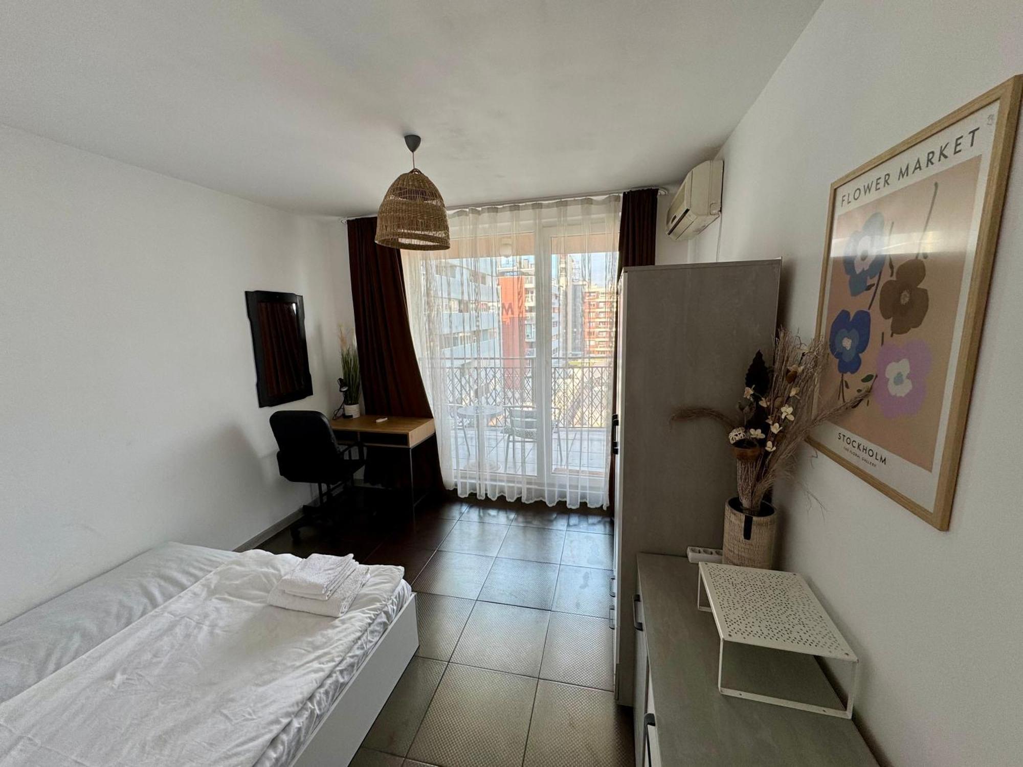 New Two Bedroom Apartment With Balcony Sofia Buitenkant foto